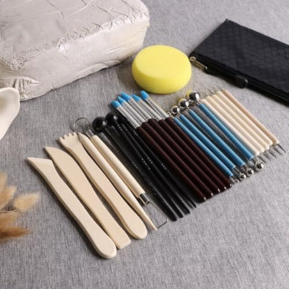 4.4lbs Air Dry Clay with Sculpting Tools - Image 5