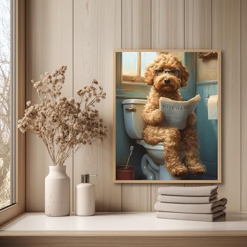 Reivworl Dog Paint by Numbers Kit for Adults, 16×20 inch - Image 2
