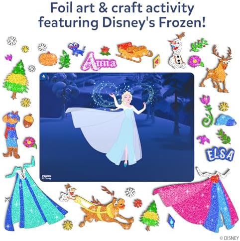 Skillmatics Foil Fun Disney Frozen, Foil Art & Craft Kit, Gift for Kids - Image 4