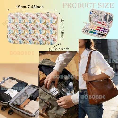 Bobode 140 PCS Travel Sewing Set Basic Hand Sewing Kit for Adults - Image 4