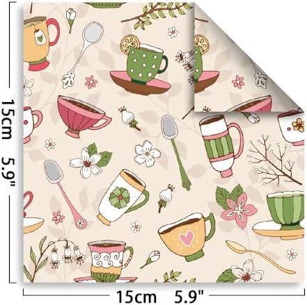 6x6" Origami Paper,100Sheets Double Sided Colored Paper,Square Craft Paper - Image 2