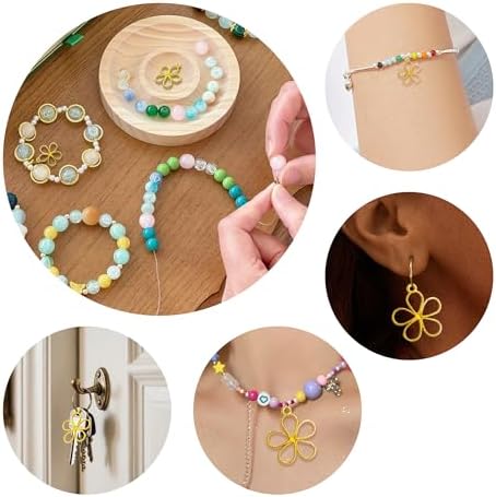 30PCS Open Bezel Pendants, Hollow Flower Alloy Frame Charms for Resin Jewelry Making, DIY Earrings Necklace Bracelet Craft Supplies - Image 7