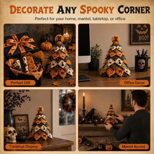 Daily Partner DIY Halloween Quilted Fabric Tree Kit - Image 7