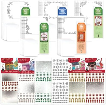 Paper Wishes – Dazzle ‘em Card Kits & Jewel Dazzles Sticker Fall & Christmas Collections for Scrapbooking, Gifts and All of Your DIY Crafting, Art & Creative Projects - Inspiration at Your Fingertips by PaperWishes