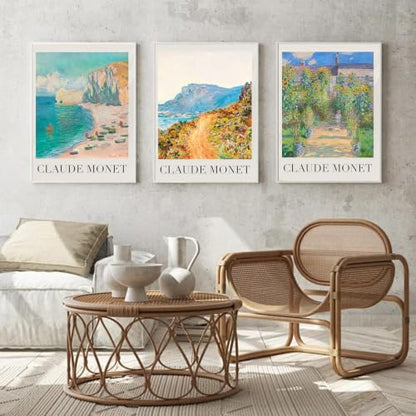 3 Pack Monet Paint by Numbers Kit for Adults Beginner (Without Frame) - Image 2