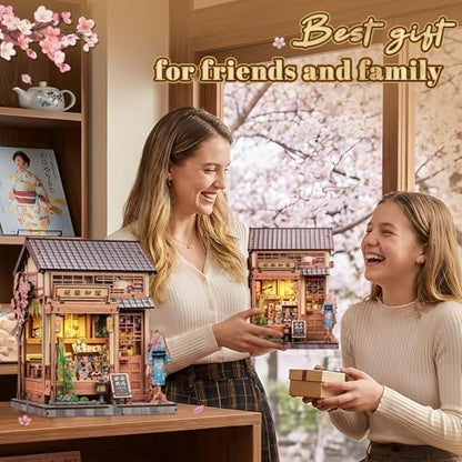 Cutefun Book Nook Kit - DIY Miniature Dollhouse Kit for Adults, Teens - Image 6