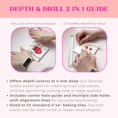 Polymer Clay Bead Making Toolkit By Sylhouette Studios - Image 3