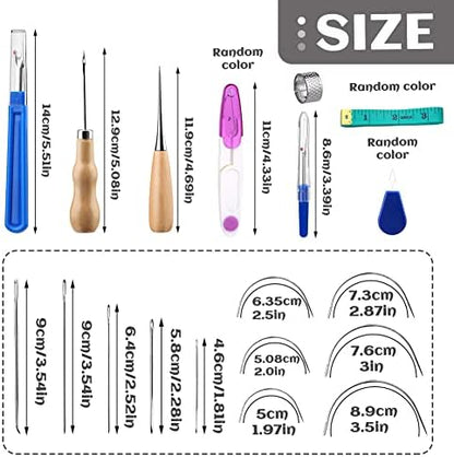 BUTUZE Upholstery Repair Kit, Leather Sewing Kit, Sewing Waxed Thread - Image 2