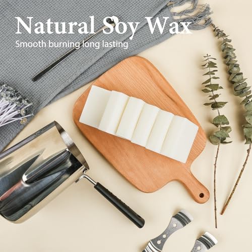 SAEUYVBCandle Making Kit,Candle Making Kit with Wax Melter, Complete Candle Making Kit for Adults Beginners, Candle Making Supplies, DIY Arts & Crafts Kits Perfect as Home Decorations - Image 4