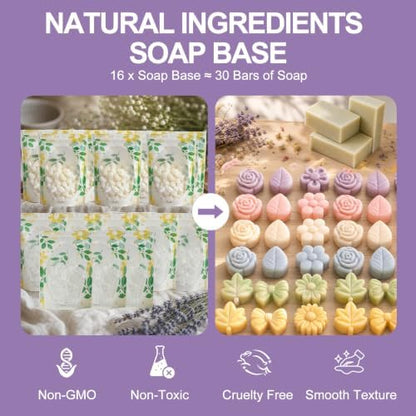Soap Making Kit for Adults & Beginners, DIY Soap Making Supplies - Image 5