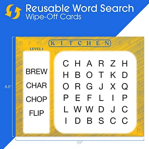 Keeping Busy Word Search 1 Dementia Activities for Seniors | Alzheimer Products for Elderly Patients | Fun Memory Game Toy & Cognitive Brain Puzzle for Senior Citizens w/Memory Loss or Alzheimers - Image 2