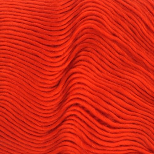 Loops & Threads Facets Yarn - Yarn for Knitting, Crochet, Weaving, and Arts & Crafts - Orange, Acrylic, 3.5 oz - Image 3