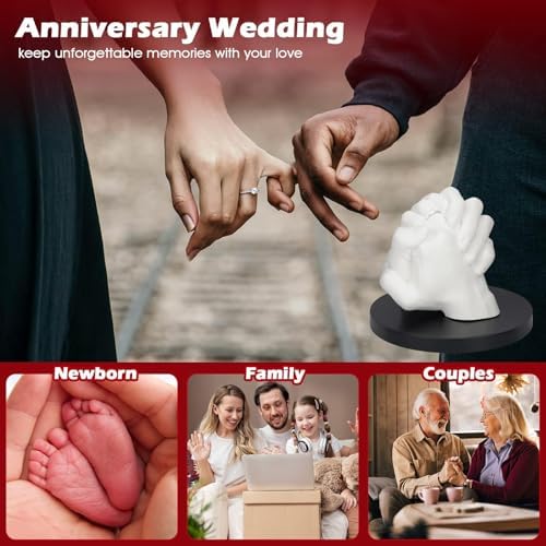 LTDSOAR Hand Casting Kit for Couples & Family with Practice Kit - Image 4