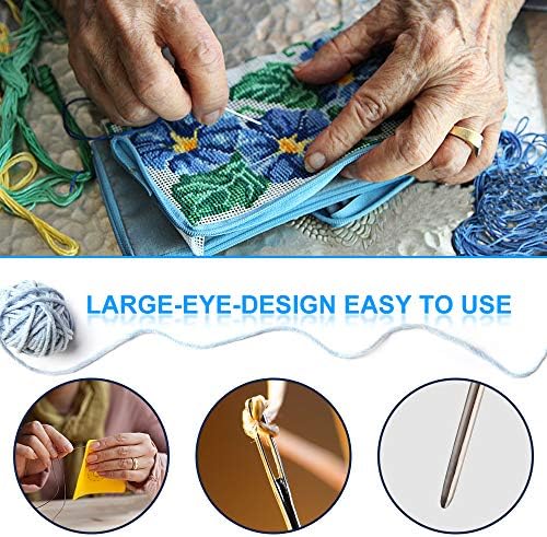 Vodiye 14 Sizes Crochet Hooks Set, 2.0-10.0mm, Metal Crochet Needles - Image 4