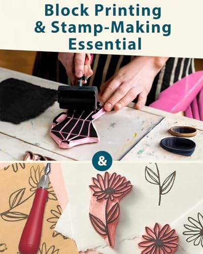 Linocut Kit for Printmaking & Stamp Making: Block Printing Tools Supplies - Image 3