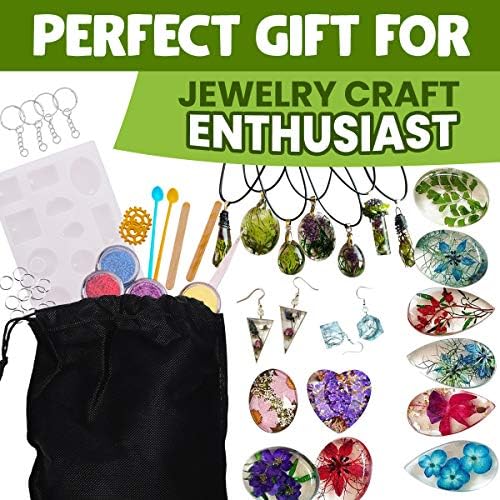 Goody King Resin Jewelry Making Starter Kit - Resin Kits for Beginners with Molds and Resin Jewelry Making Supplies - Silicone Casting Mold, Tools Set Clear Epoxy for DIY Jewelry - Image 4