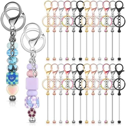 Tondiamo 24 Pcs Beadable Keychain Bar by Tondiamo