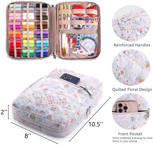 AMOIGEE Complete Sewing Kit for Adults with 230pcs Cute Sewing Supplies Kit - Image 5