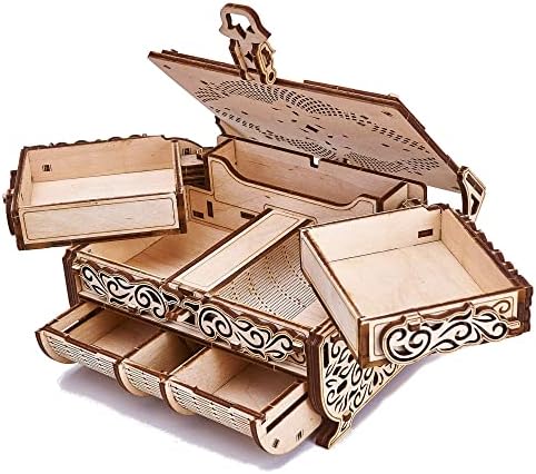 Wood Trick Treasure Box 3D Wooden Puzzles for Adults to Build - Image 5