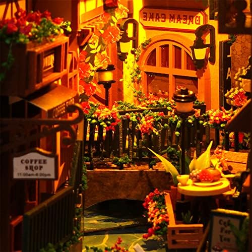 Generic DIY Kit Wooden Craft Assembly Model Creative Fun Project for Kids Adults Handmade Gift Home Decoration Beige Brown 22.5 x 9.2 cm (#2) - Image 5