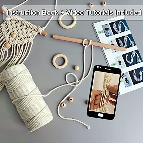 Easy Macrame Kits for Adults Beginners with Instruction Book - Image 4