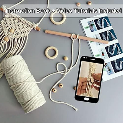 Easy Macrame Kits for Adults Beginners with Instruction Book - Image 4
