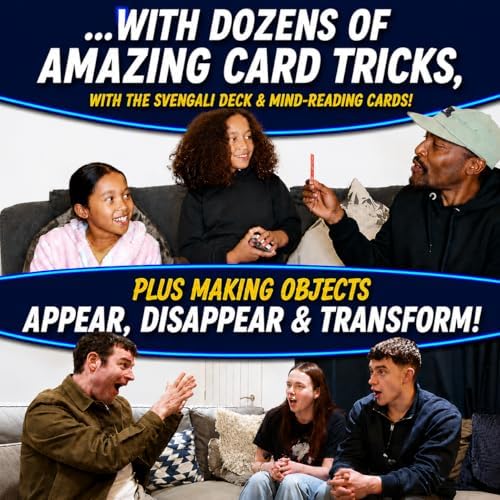 Dad’s Magic Set - 50 Awesome Magic Tricks for Dads to Amaze the Whole Family - Easy to Learn - Video Tutorials by a Pro Magician - Fun Gift for Dad or Grandpa for Father's Day, Birthdays, Christmas - Image 6