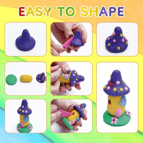 Artecho Polymer Clay Kit, 82 Colors Oven Bake Clay - Image 5