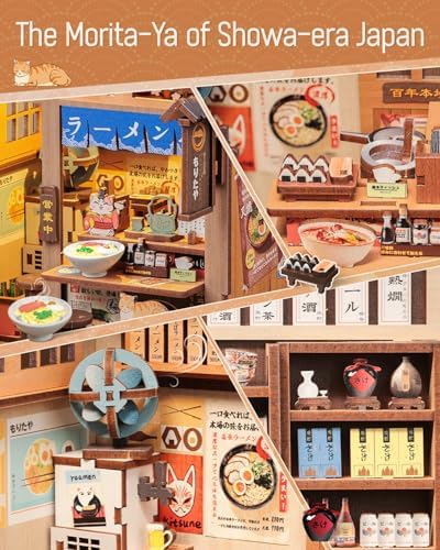 Cutefun Japanese Book Nook Kit - DIY Miniature House Kit for Adults - Image 4