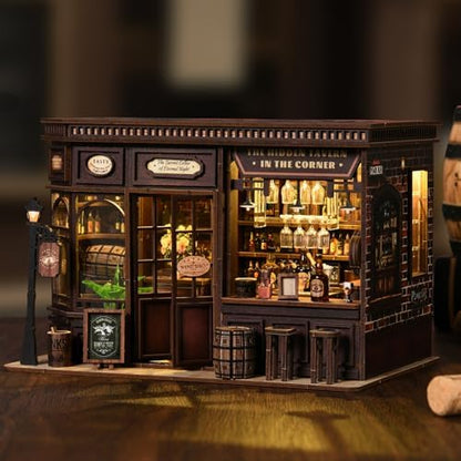 Book Nook Kit for Adults, DIY Miniature House Corner Tavern - Image 2