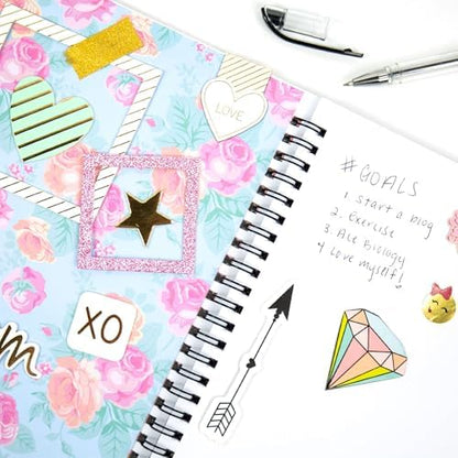 STMT D.I.Y.Journal Set, Stationary Kit with Notebook for Writing and Drawing, DIY for Girls Ages 8+, Dreamers Become Doers - Image 4