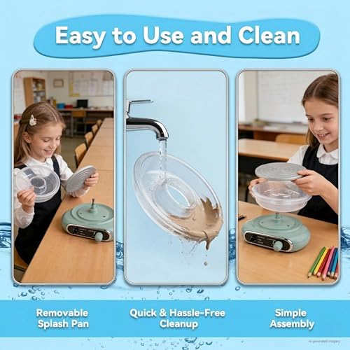 Jasthorine Pottery Wheel for Kids, Arts and Crafts Toy Kit, Ages 6-12 - Image 4