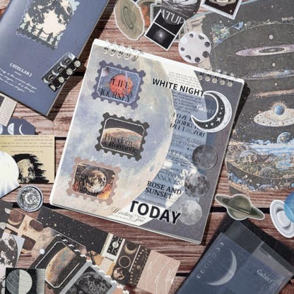 YagCu Galaxy Scrapbooking Kit, Vintage Junk Journal Supplies - Image 2