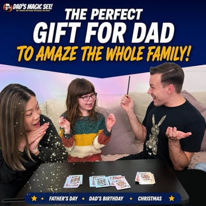 Dad’s Magic Set - 50 Awesome Magic Tricks for Dads to Amaze the Whole Family - Easy to Learn - Video Tutorials by a Pro Magician - Fun Gift for Dad or Grandpa for Father's Day, Birthdays, Christmas - Image 5