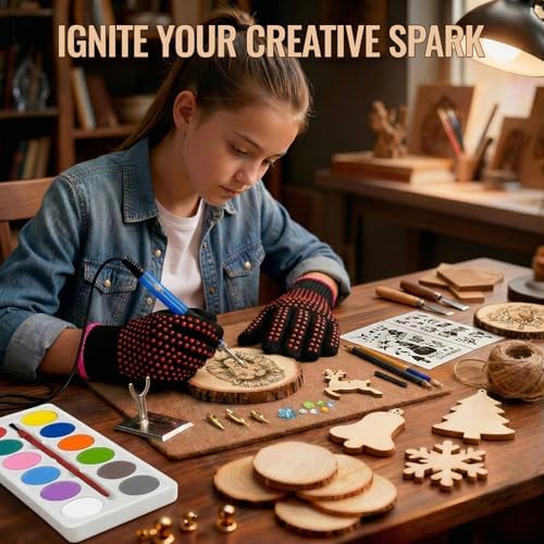 ACRSIKR Wood Burning Kit for Beginner, Cool Toy Craft Gift Ideas for Adult - Image 2