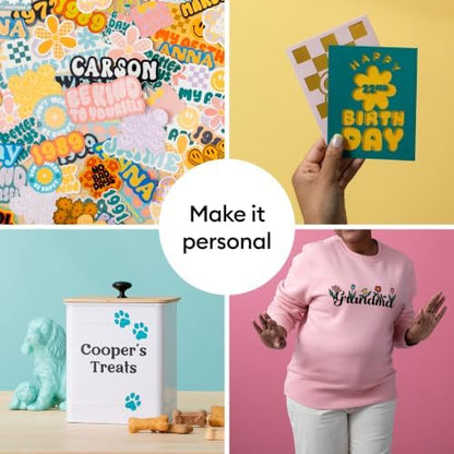Cricut Joy Xtra Smart Cutting Machine | Vinyl Starter Kit - Image 4