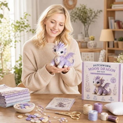 DIY Patchwork Animal Kit,All-In-One Creative Handmade Sewing Kit for Beginners,Craft Lovers - Image 5