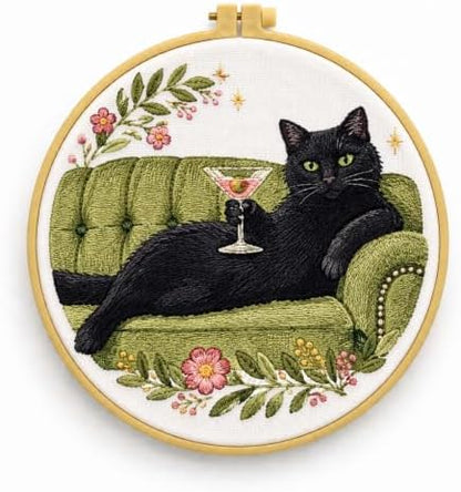 niurenmaoyi Funny Embroidery Kit for Beginner,Needlepoint Kit for Adult by Unknown