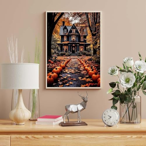 Landscape Paint by Number for Adults, Halloween Paint by Numbers for Adults - Image 6