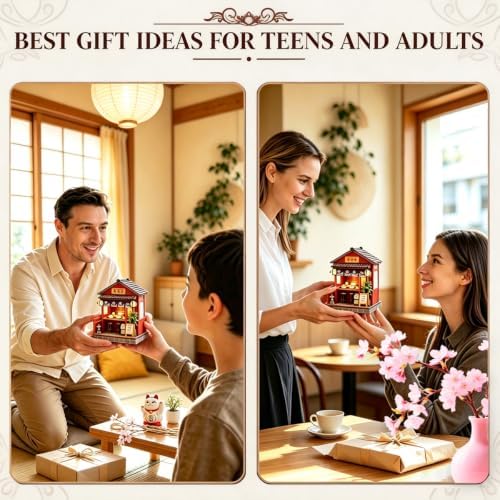 Book Nook Kit, DIY Miniature House Dollhouse Kit for Adults and Teens - Image 6