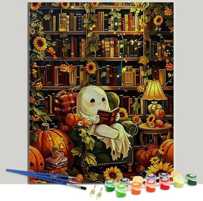 Pxzcrypha Halloween Paint by Number Kits for Adult Frameless 16X20inch by Unknown