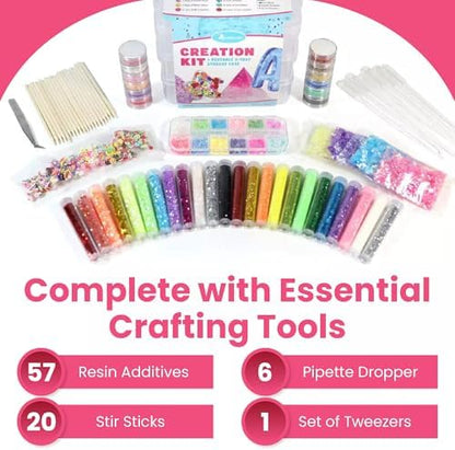 Alumilite Creation Kit 84-Piece Resin Craft Kit for Beginners - Image 3