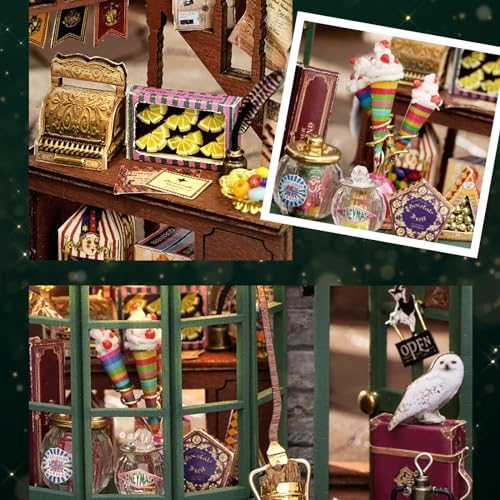 Miniature House Kit, DIY Dollhouse Tiny House Kit for Adults - Image 4