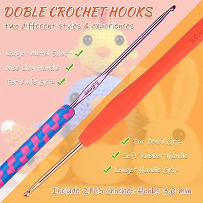 Coopay Crochet Kit for Beginners Adults w/Step-by-Step Tutorial - Image 5