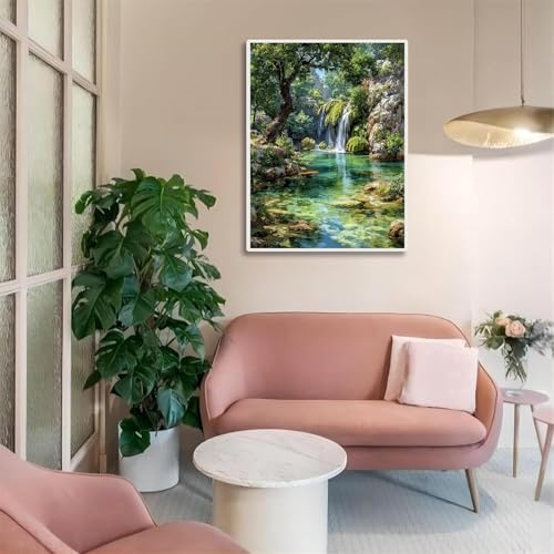 WUDWL Landscape Paint by Numbers Kit for Adults,Color By Numbers for Adults - Image 3