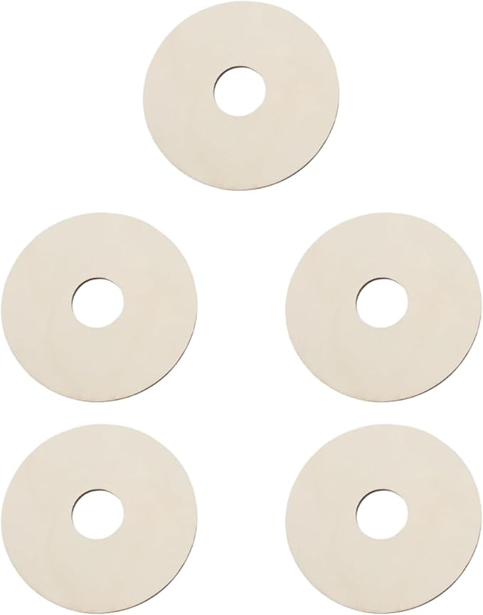 5 Pieces Wood Candle Wick Centering Devices Practical Convenient Auxiliary Tool Candle Wick Holder for Candle DIY Making, A