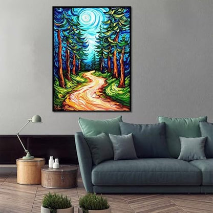 Tree Paint by Numbers Kit for Adults Plant Paint by Numbers, DIY Acrylic Watercolor Oil Painting Kits for Adults Beginners with Brushes, Hobbies for Women for Home Wall Decor, Gifts 28x38 in 5-52 - Image 2