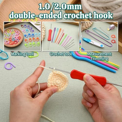 Knitting Accessories Kit Knitting Supplies Cable Needles for Knitting Tools - Image 3