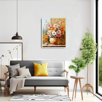 Flower Paint by Numbers Kit for Adults,Wild Daisy Adult Painting by Numbers for Beginner on Canvas,DIY Painting Kits for Home Wall Decor,Gifts (Flower5) - Image 6