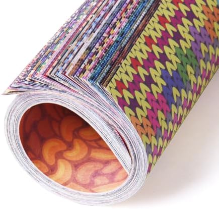 6x6" Origami Paper,50Sheets Double Sided Colored Paper,Square Craft Paper - Image 4